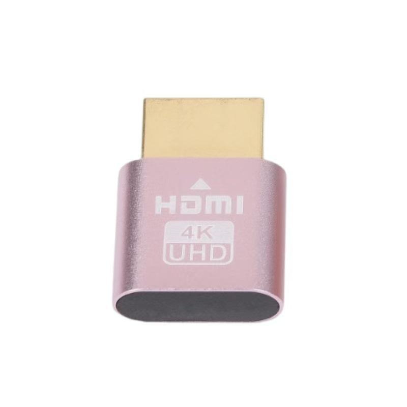 Адаптер видеокарты HDMI для виртуального дисплея: Поддержка нескольких портов (DP, DVI, VGA) для игр и удаленной настройки.