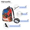 Рыцарь и Машинки Модный Рюкзак Спортивный Школьный Рабочий Daypack для Мужчин Женщин Колледжа Наплечная Сумка