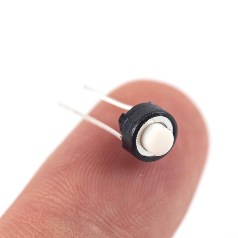 Hot Sale 50pcs Tact Switch White Black Touch Switch 6*6*4.3mm/6*6*5mm DIP Tactile Push Button Micro Switch