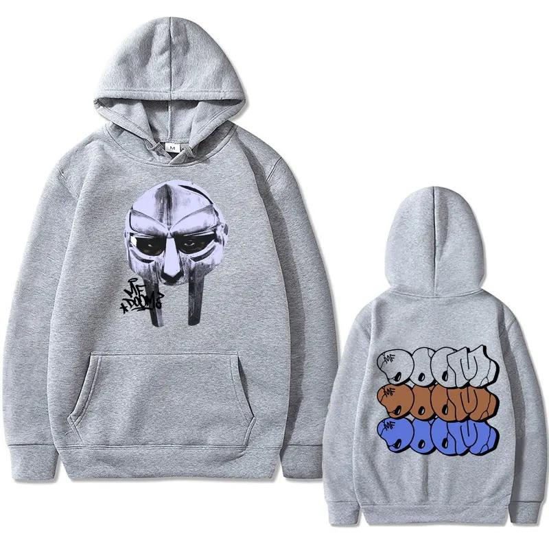 Hip Hop Doom Mask Madlib Madvillain Men's Hoodie Sweatshirt Men Womnen Fashion Brand Design Pullover Fleece Hoodies
