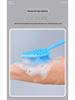 Silicone Long Handle Bath Brush & Double-Sided Back Scrubber