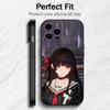 ФанАрт C-CHISA Печатный Чехол Для Телефона Для iPhone17,16,15,14,13,12 Plus,Max Мягкий Силиконовый Черный Чехол