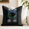 FFoo FFighters Band Cushion Cover Eco Linen Pillow Case DoubleSided Print Breathable Durable Zipper Home Decor Gift