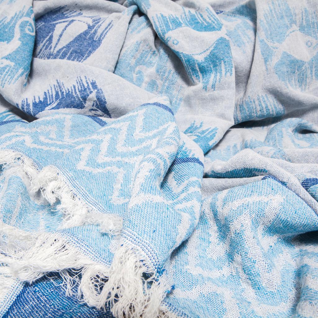 Anemoss Пляжное полотенце Якорь 100x180 см