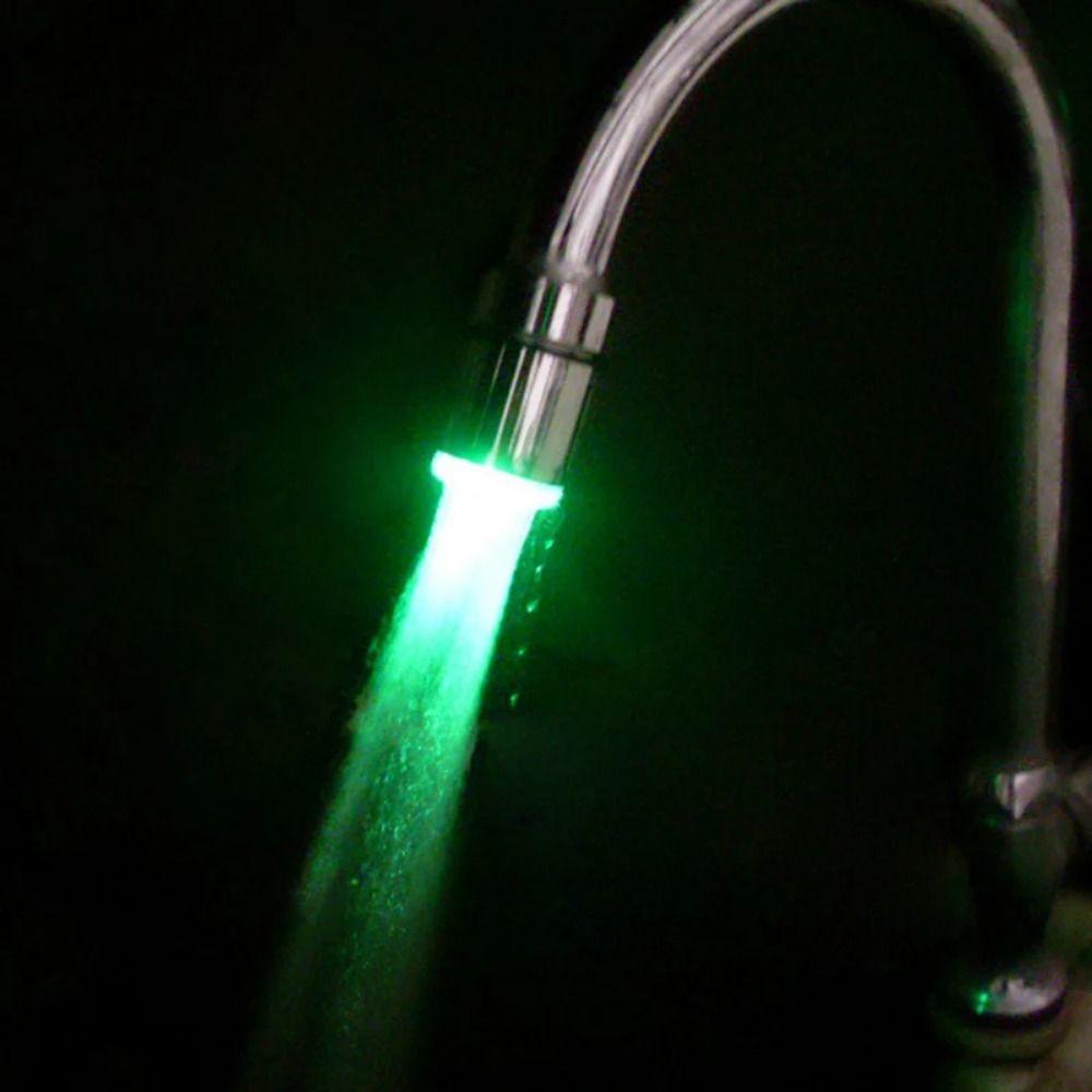 Умный светодиодный RGB кран для воды с изменением цвета, датчиком температуры, душевой лейкой, для ванной комнаты