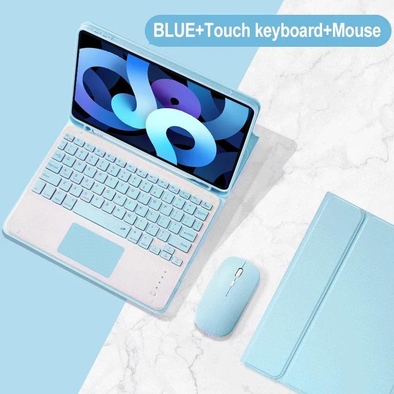 For IPad 10th Generation 10.9 Inch Keyboard Case for IPad Pro Air 4 5 IPad Air 2 5 6th Air 3 Pro IPad 9/8/7th Covers Funda