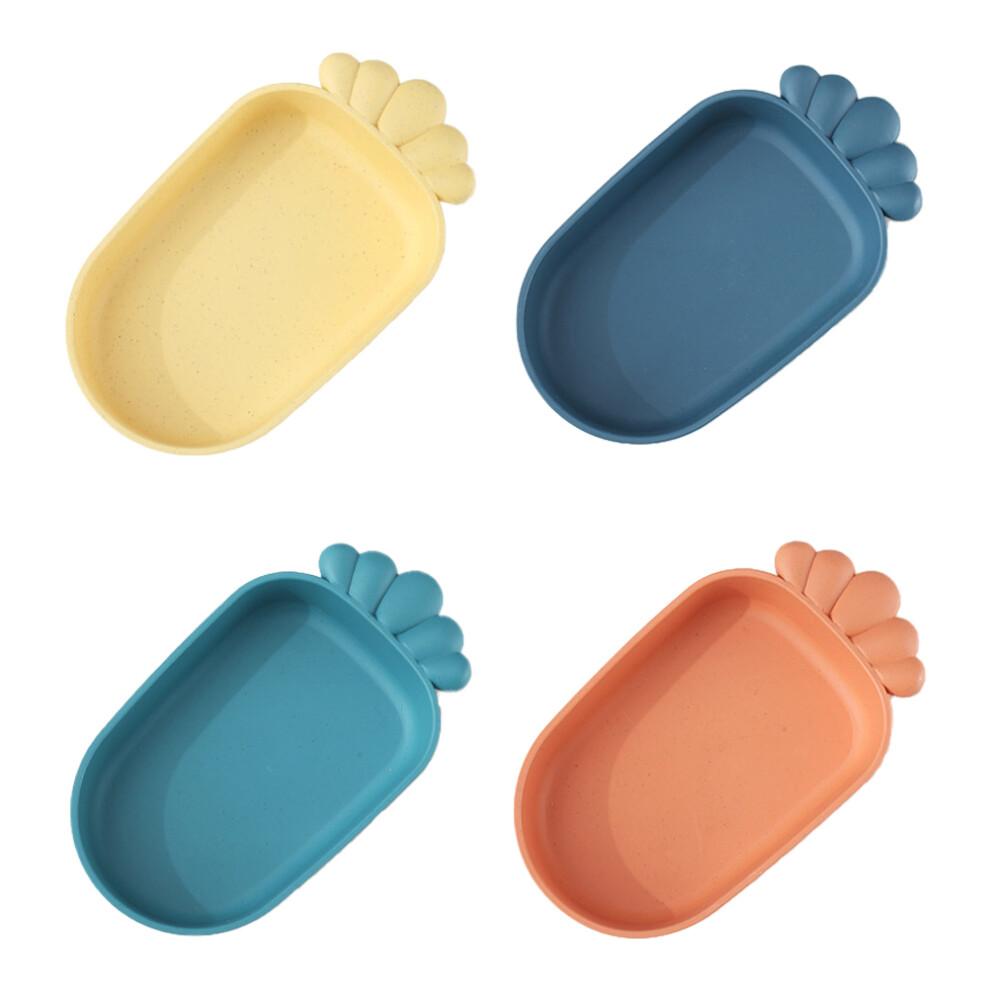 Food Trays Practical Use 4pcs 6.7x3.7x1.6in