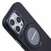 YOUNGKIT Чехол для iPhone 16 Pro Совместимый с MagSafe Вращающаяся подставка Чехол для телефона из ПУ+ТПУ