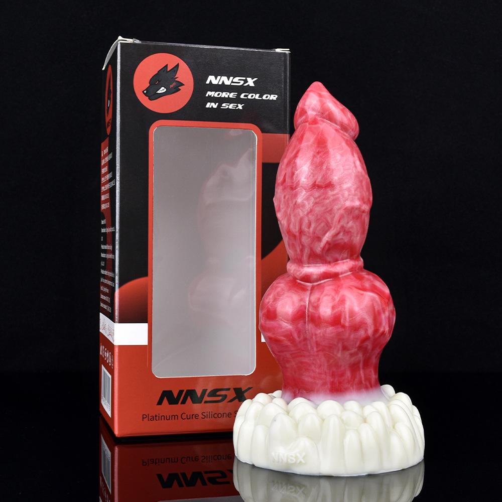 Animal Like Wild Dog Loser Fake Penis Penis Female Vagina Masturbation Orgasm Stick Anal Plug Sexual Toy