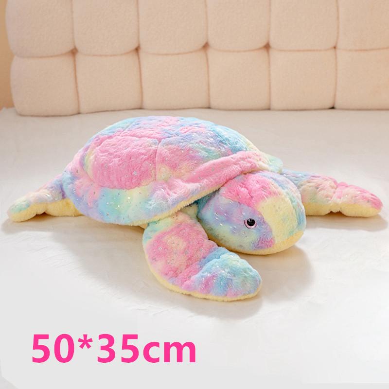 Кавайная плюшевая игрушка-черепаха, мягкая набивная животная, подушка-черепаха, домашний декор, подарок на день рождения для детей, девочек