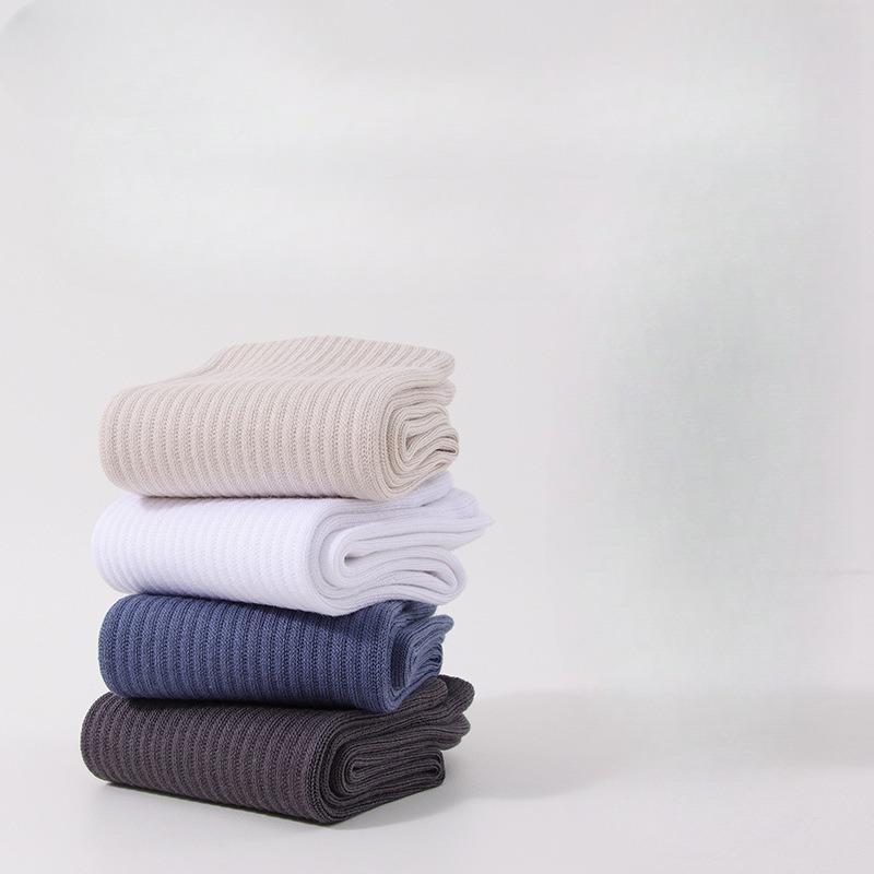Men's Autumn and Winter Anti-odor Cotton Socks, Sweat-absorbing Mid-leg Socks, Breathable Sports Mid-leg Socks