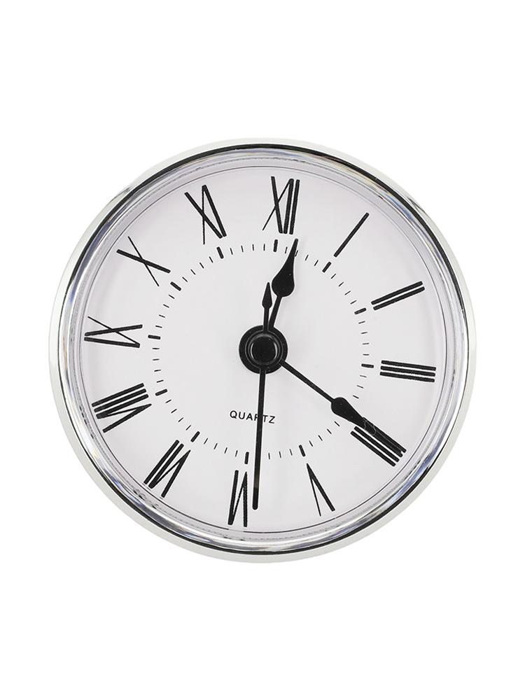 For Office Clocks Clock Movement Mechanism Roman Numerals Clock Whole Diameter 70mm Clear Lens Easy Battery Installation
