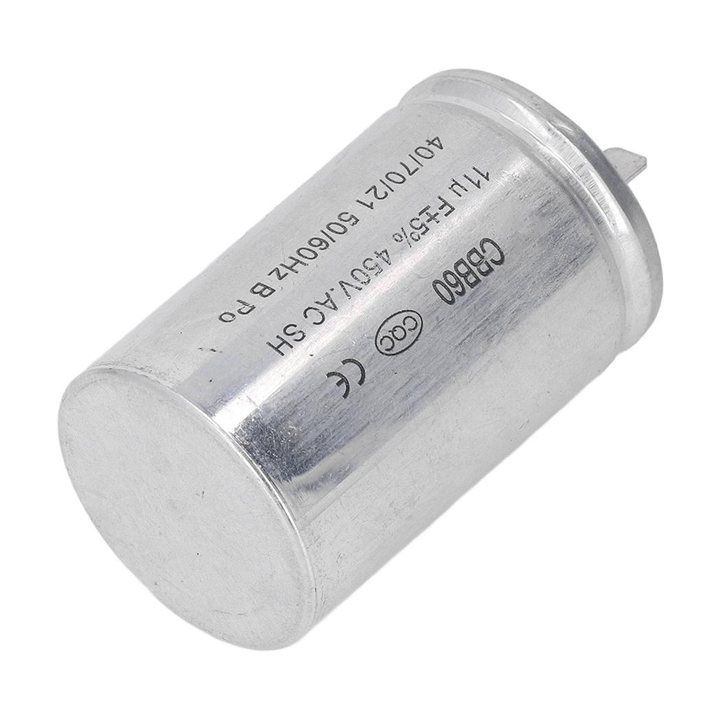 Пусковой конденсатор двигателя 11 мкФ, высокое сопротивление изоляции, пусковой рабочий конденсатор генератора, 450 В переменного тока