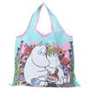 Small Planet Moomin Shopping Bag Flowers and Bubbles