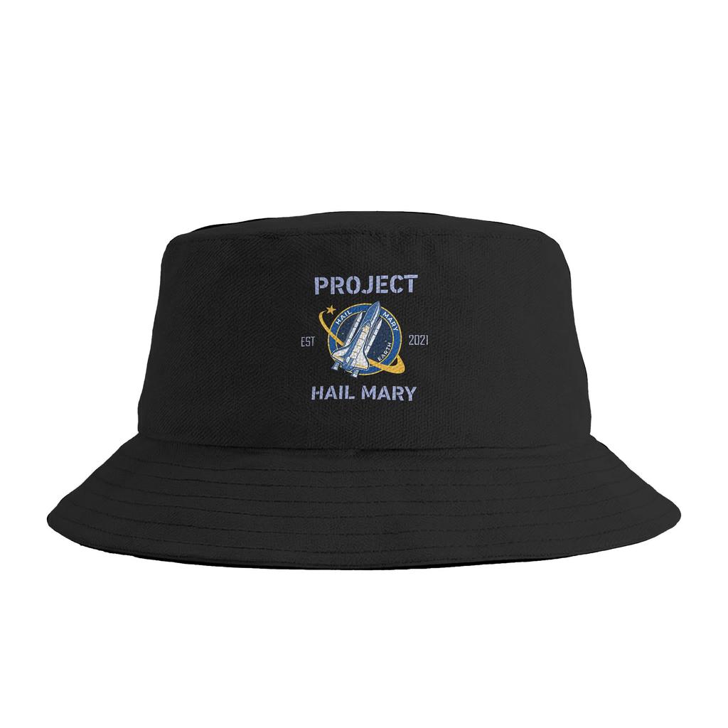Couple Project Hail Mary () Bucket Hat Foldable FisherUnisex Hats Summer Retro Fishing Caps Street Style Design Sun Hat