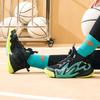 Anta Kwangchao 2 амортизирующие прочные низкие детские баскетбольные кроссовки детские баскетбольные кроссовки черные зеленые A312331131-4