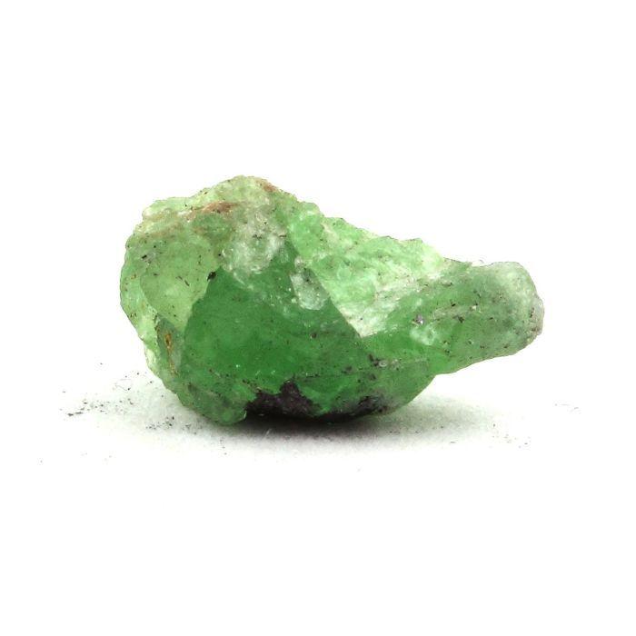 Pierres et Minéraux. Grenat Tsavorite. 3.74 ct. Manyara Region, Tanzanie.