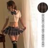 Оригинальный дизайн, сексуальное эротическое нижнее белье JK, студенческая одежда, плиссированная короткая юбка, матросская одежда, горячий костюм