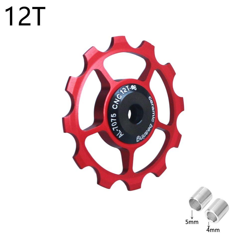 Derailleur Bike Rear Derailleur Bike Jockey Wheel Bicycle Rear Pulley Bike Ceramic Bearing Guide