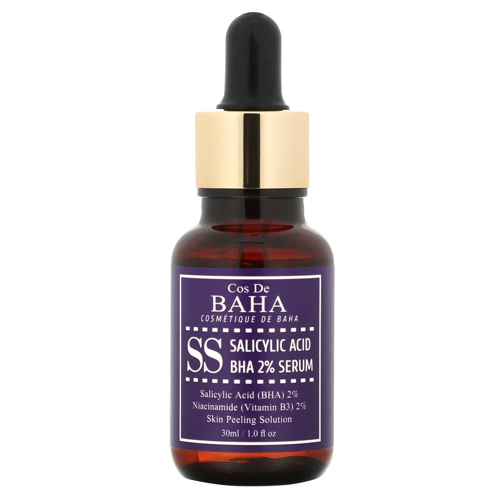 Cos De BAHA SS, Salicylic Acid BHA 2% Serum, 1 Fl Oz (30 Ml)