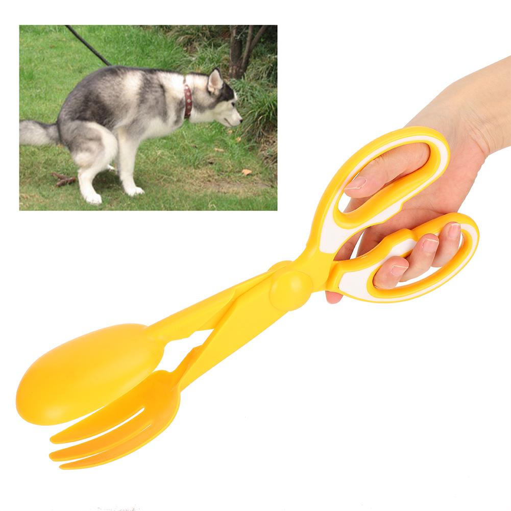 Pet Portable Scissor Dog Cat Pooper Scooper Clamp Pet Waste Cleaner Outdoor Pet Supplies