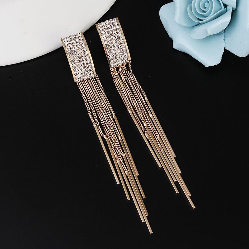 Новое Поступлениедлинные Серьгиэлегантные Серьги с Кисточкамимодные Серьги Серьги
