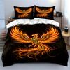 Fiery rebirth, soaring elegance. Bedding sets Duvet covers Pillowcases(1* Duvet Cover 2* Pillowcases without duvet insert)