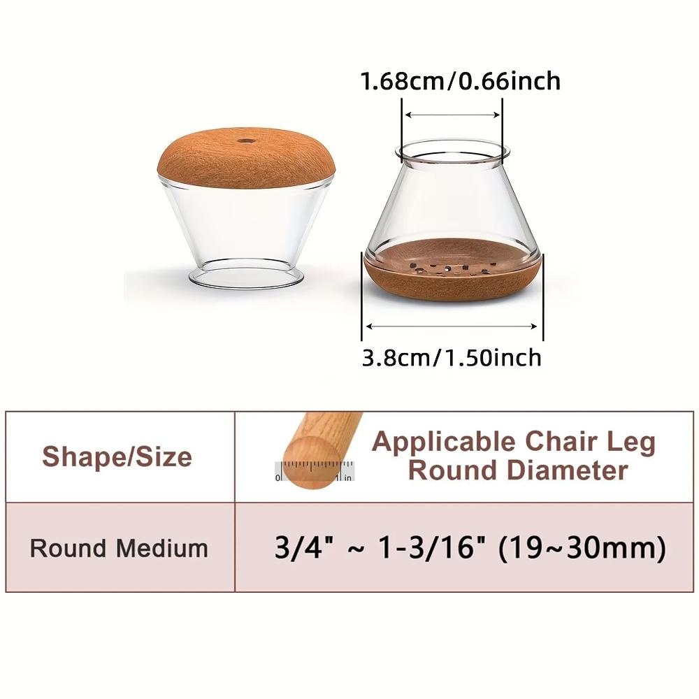 16 шт. Защитные накладки на ножки стульев для паркетных полов, войлочные мебельные накладки, силиконовые колпачки, снижающие шум