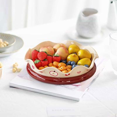Вращающийся поднос для подачи закусок, фруктов, конфет для кухни, рабочего стола