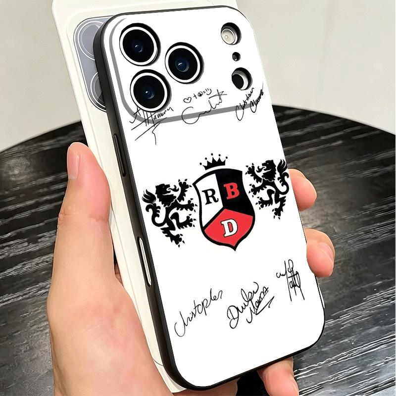 F-Fashion RBD R-Rebelde Мягкий чехол для телефона для iPhone 16 16E 17 Air 15 Pro Max 14 Plus 13 Mini 11 12 7 Черный чехол Задняя крышка