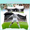 Printing Digital Football Bed Set Single Double King Duvet Pillowcase Cover