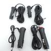 DC 12V 24V Автомобильный адаптер зарядное устройство прикуриватель блок питания удлинитель шнур переключатель для автомобильного монитора камеры 2.1x5.5mm 0.5m-5m