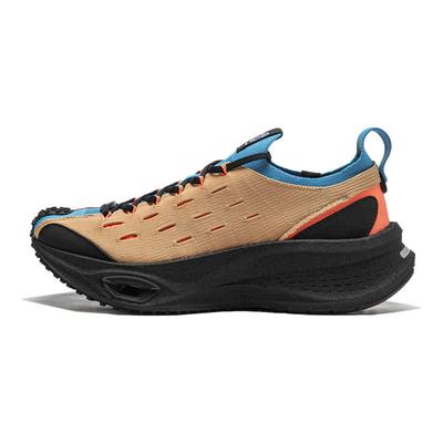 Li Ning Feidian CRC амортизирующие износостойкие низкие спортивные повседневные туфли унисекс кроссовки коричневые синие AZGU001-6