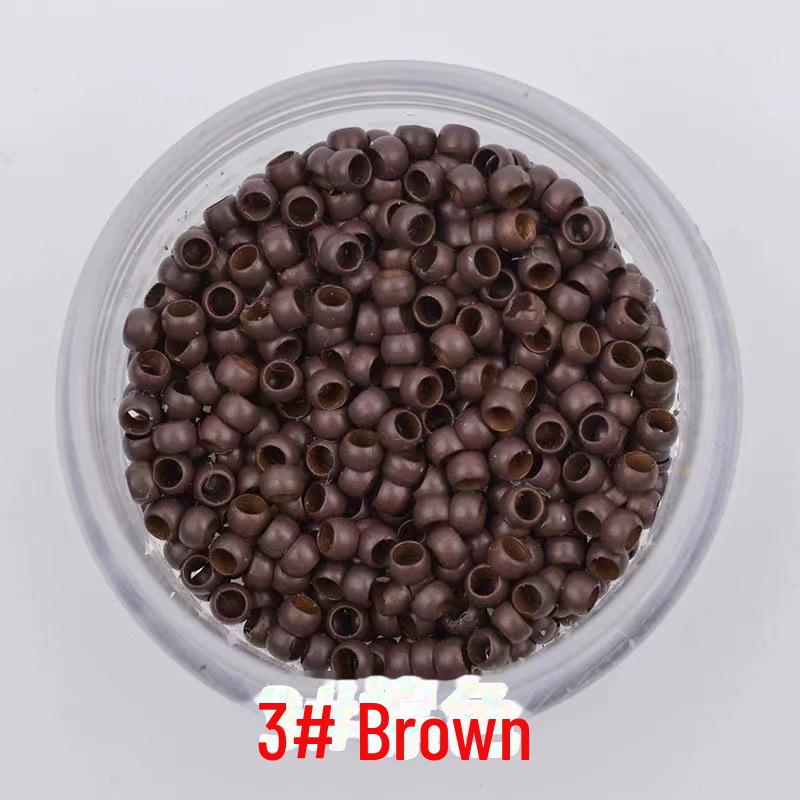 Микрокольца для наращивания волос из наномеди 2,5 мм - 1000 шт.