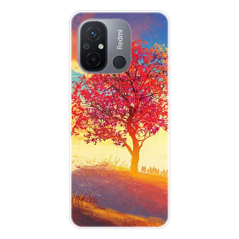 Для Xiaomi Redmi 12C 12 C Redmi12C чехол Мягкая силиконовая задняя крышка Мультяшный чехол для телефона Разнообразие