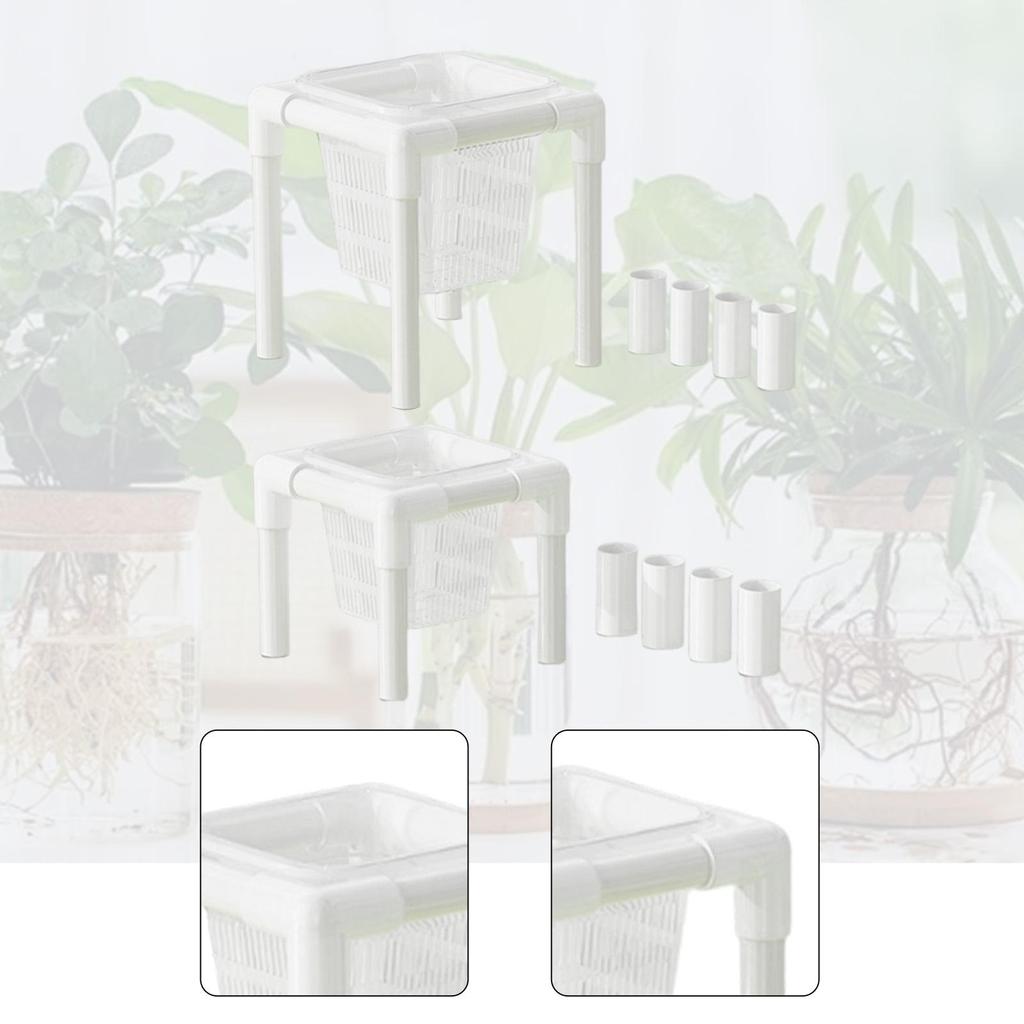 Устойчивая пластиковая подставка-держатель для корзин с аквариумными растениями для черепах, аквариумов, уличного пруда, контейнера