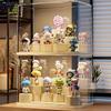 Стенд для blind box, Прозрачный акриловый дисплей, Пылезащитный бокс для кукол POP MART большой вместимости, Настольная игрушка, Утолщенный бокс для фигурок