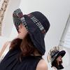 Женские широкополые двусторонние летние солнцезащитные шляпы с защитой от УФ, пляжная шляпа-ведро для рыбалки, пешего туризма, сада, пляжа, путешествий