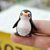Penguin Family Succulent Decorations: Cute Miniature Ornaments for Desktop and Cakes