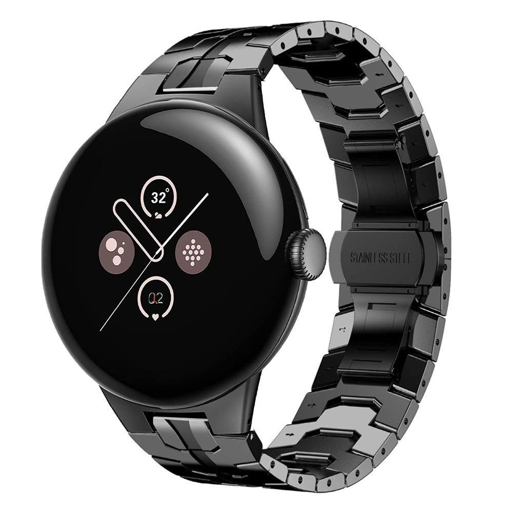 Роскошный ремешок из нержавеющей стали для Google Pixel Watch 3 41 мм Металлический браслет для GOOGLE Pixel Watch 2/1 45 Роскошные аксессуары для ремешка