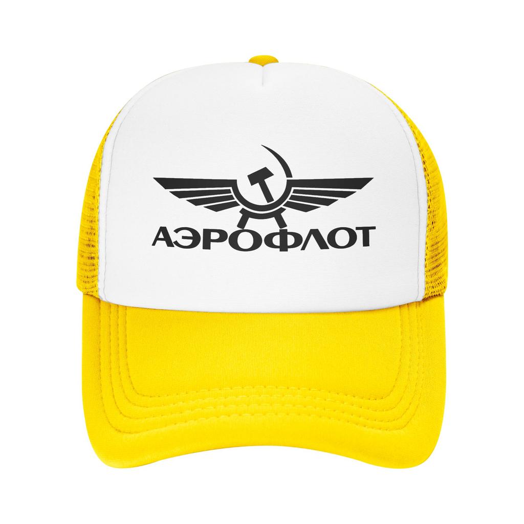 Аэрофлот Русская Авиация Пилот Аэрокосмическая Сетчатая Кепка от Солнца Для Активного Отдыха Высококачественная Бейсболка Мужская Женская Винтажная Кепка Тракер