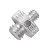 1Celsius4 Inch to 3Celsius8 Inch Male Threaded Screw Mount Adapter for Tripod Camera Cage   Head