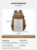 Cross-Border Outdoor Multifunctional Tactical Backpack - Large Capacity, Breathable, and Durable for Mountaineering