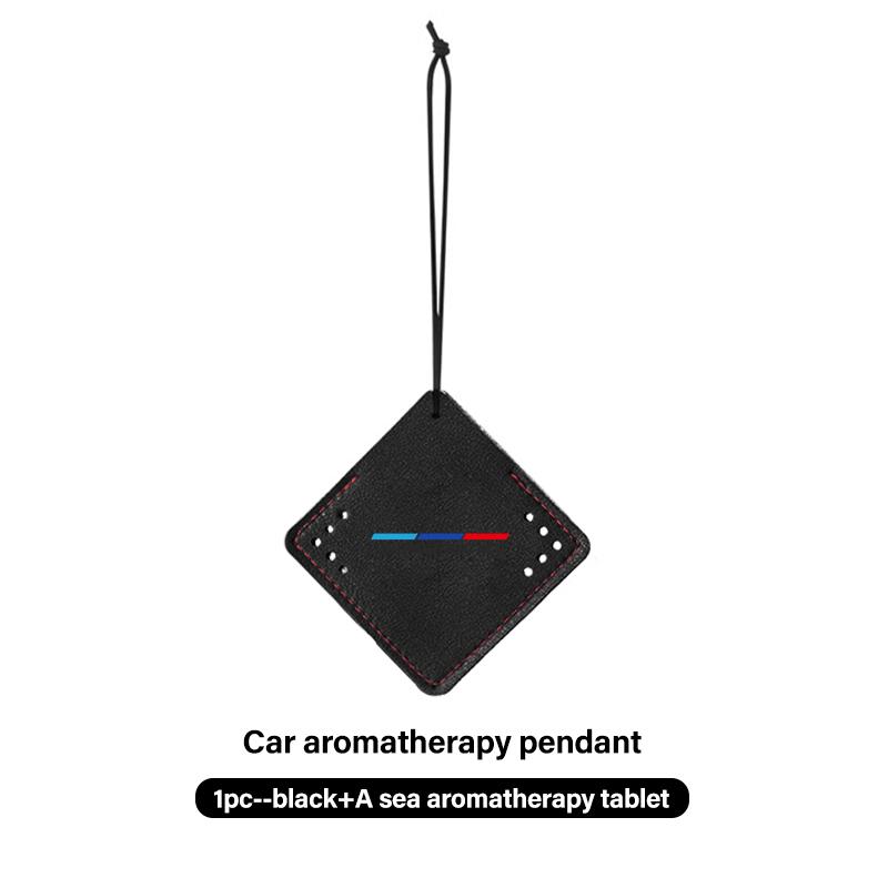 BBIZ5 Car Air Freshener Aromatherapy Piece Hanging Perfume Pendant For BMW Performance M E87 E30 E46 E28 F35 G20 E93 F20 X3 X