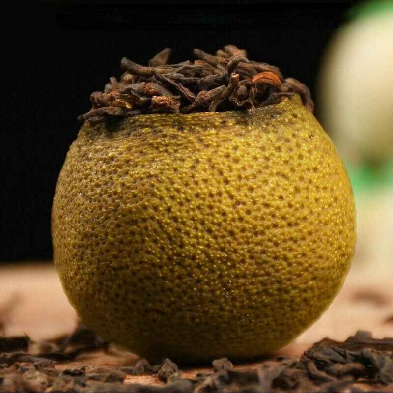 250g Small Orange Peel Authentic Old Pu-erh Cooked Tea Organic Puer Balck Tea