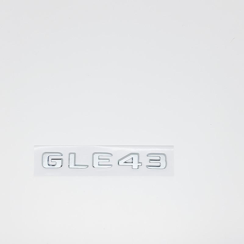 EANDL1 2017 Letters GLE43 GLE53 GLE63 GLE63S V8 Biturbo 4matic+ Emblem for Mercedes Benz AMG Car Side Trunk Rear W166 W167 Logo Sticke