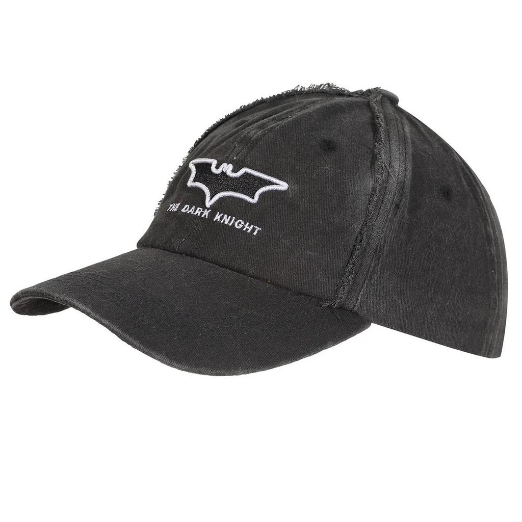 Batman: The Dark Knight Logo Washed Denim Cap
