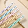 Милые разноцветные заботливые бытовые палочки для еды