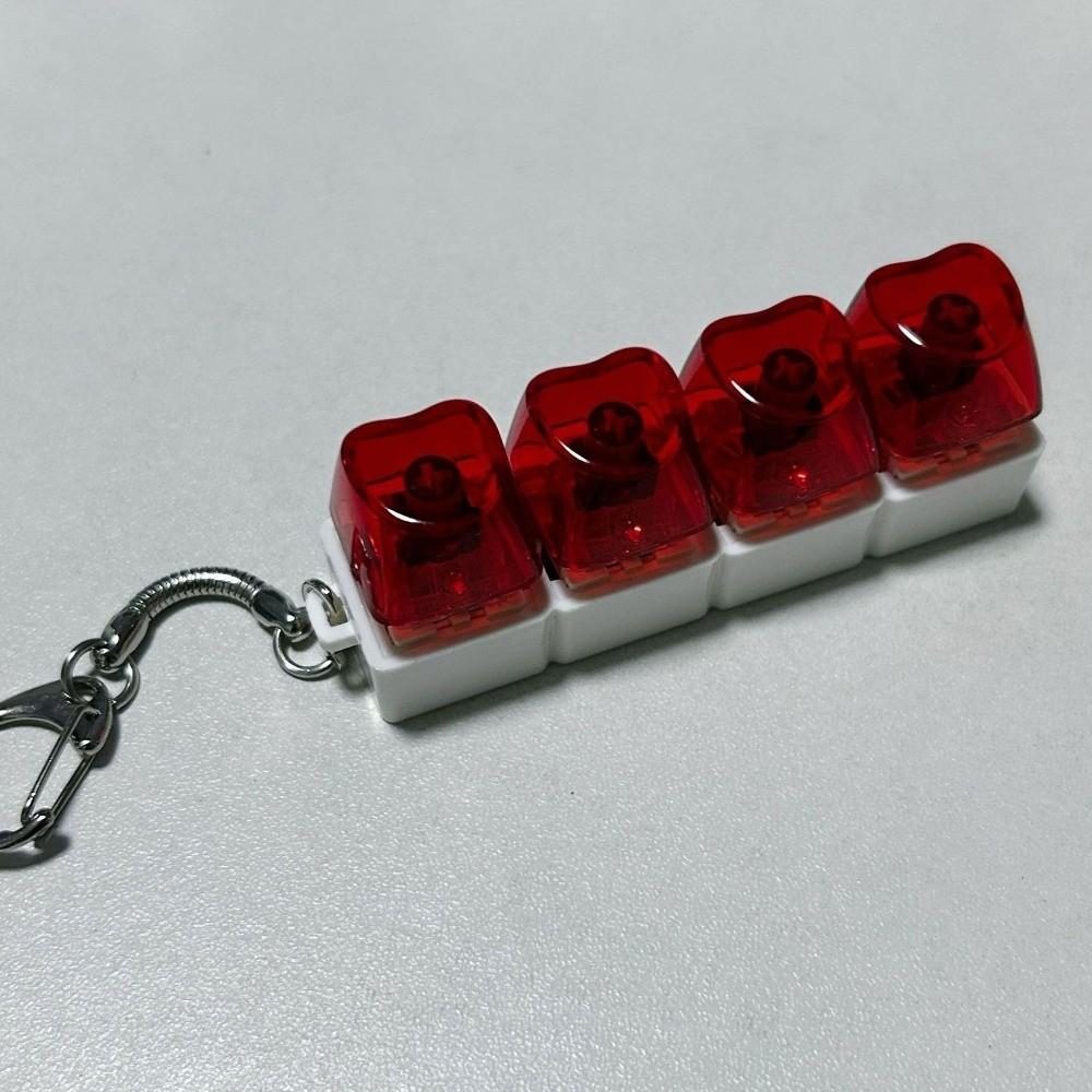 4Keys Keycap Pinch Toy Relief Stress Button Clicker Toy Relaxing Pinch Toy