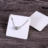 50pcs Earring Display Cards Selling Exhibitors Display Paperboard Jewelry Holder Tag